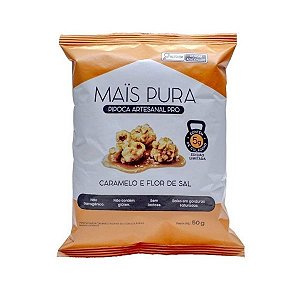 Pipoca Caramelo e Flor de Sal PRO Mais Pura 50g