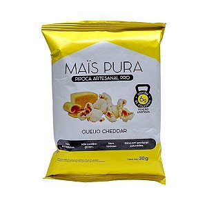 Pipoca Queijo Cheddar PRO Mais Pura 30g
