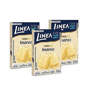 Chocolate Branco com Colágeno Linea 3 unidades