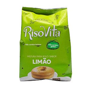 Mistura para Bolo de Limão Sem Glúten Risovita 400g