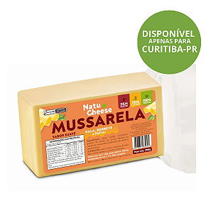 Queijo Vegano Mussarela Suave Natucheese Sem Lactose e Sem Glúten