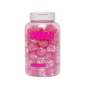 Creatina Sabor Frutas Vermelhas Guday 300g | Gomas Veganas de Creatina