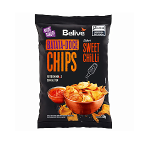 Batata Doce Chips Sweet Chilli Belive 50g