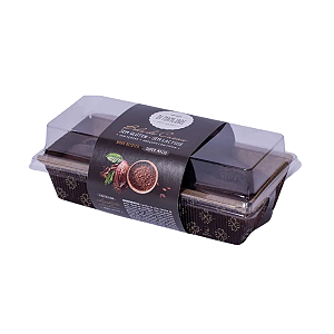 Bolo de Cacau Sem Glúten Zero Açúcar Di Mangiare 220g