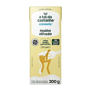 Molho Alfredo Vegano Cremeria A Tal da Castanha 200g