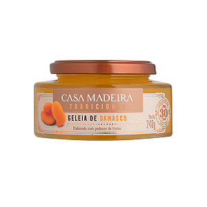 Geleia de Damasco Casa Madeira 240g