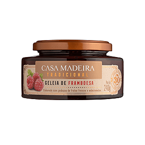 Geleia de Framboesa Casa Madeira 240g