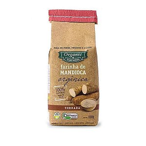 Farinha de Mandioca Torrada Orgânica 500g