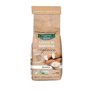 Farinha de Mandioca Branca Orgânica 500g