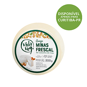 Queijo Frescal Vegano de Castanha de Caju Vida Veg 200g