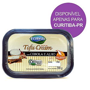 Tofu Cream Cebola e Alho