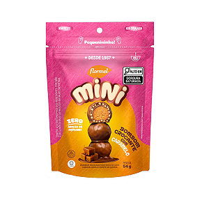 Mini Bombom Crocante com Caramelo Flormel 54g