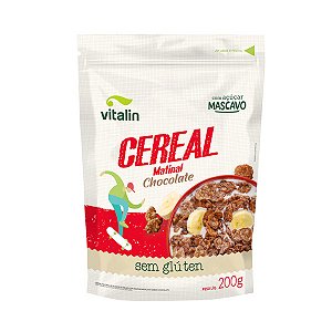 Cereal Matinal Chocolate Sem Glúten Vitalin 200g