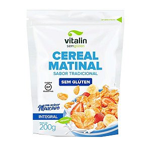 Cereal Matinal Tradicional Sem Glúten Vitalin 200g