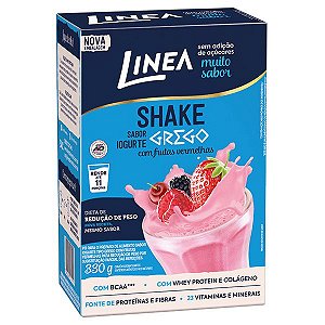 Shake sabor Iogurte Grego Zero Açúcar Linea 330g