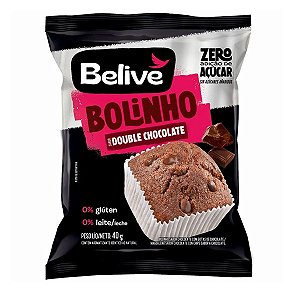 Bolinho Double Chocolate Zero Belive 40g