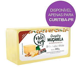 Queijo Veg Mussarela de Castanha de Caju Vida Veg 300g