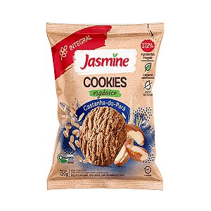 Cookies Orgânico Castanha do Pará Jasmine 120g