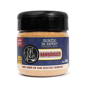 Tempero para Hambúrguer BR Spices 100g