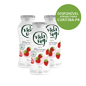 Iogurte Coco com Morango Vida Veg 170g