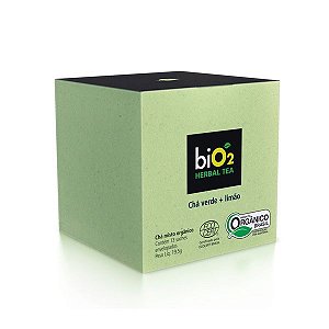 Chá Verde Orgânico com Limão biO2