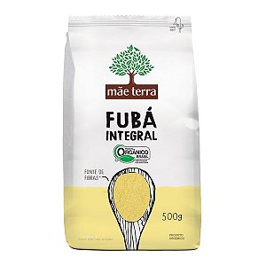 Fubá Integral Orgânico Mãe Terra 500g