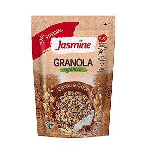 Granola Orgânica Cacau e Coco Jasmine 200g
