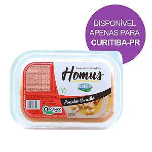 Homus com Pimentão Vermelho 200g