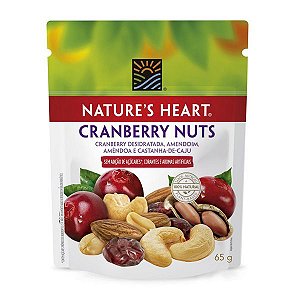 Cranberry Nuts Nature's Heart 65g