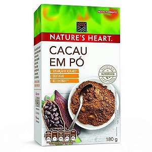 Cacau em Pó Nature's Heart 180g