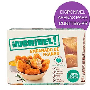 Empanado de Frango 100% Vegetal Incrível 300g
