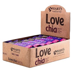 Barra Vegana Love Chia Hart's 24x25g