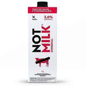 Leite Vegetal Not Milk Integral 1 litro 