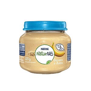 Papinha de Banana com Aveia NaturNes 120g