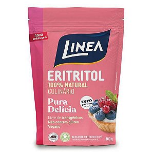 Eritritol Adoçante Natural em Pó Linea 300g