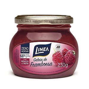 Geleia de Framboesa Zero Açúcar Linea 230g