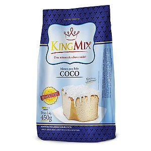 Mistura para Bolo Coco Sem Glúten King Mix 450g