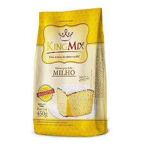 Mistura para Bolo Milho Sem Glúten King Mix 450g