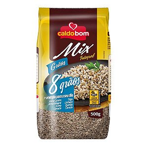 Mix Integral 8 Grãos Caldo Bom 500g