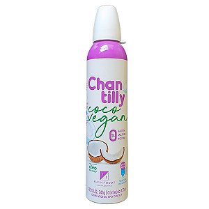 Chantilly de Coco Vegano em Spray 240g