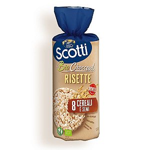 Biscoito de Arroz 8 Cereais e Sementes Scotti