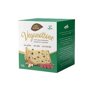 Mini Panetone Vegano de Frutas Sem Glúten Nutfree 120g