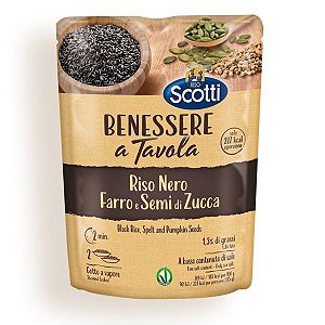 Benessere a Tavola com Arroz Negro Scotti