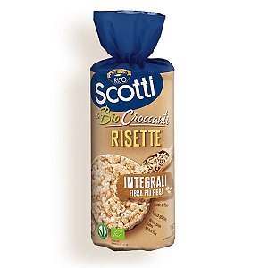 Biscoito de Arroz Orgânico Integral Scotti