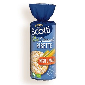 Biscoito de Arroz e Milho Orgânicos Scotti