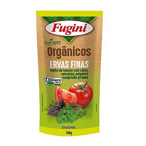 Molho Orgânico de Tomate Ervas Finas Fugini 340g