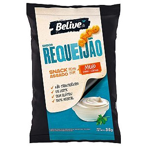 Snack de Milho sabor Requeijão Belive 35g