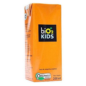 Bebida Orgânica de Tangerina biO2 Kids 200ml