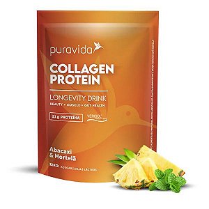 Collagen Protein Abacaxi e Hortelã Pura Vida 450g