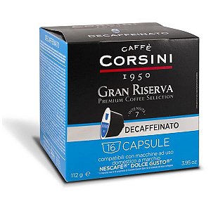 Café Descafeinado Cápsulas Gran Riserva Corsini